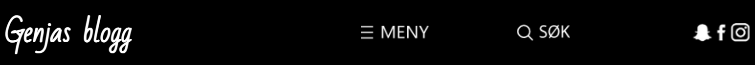 Genjas blogg